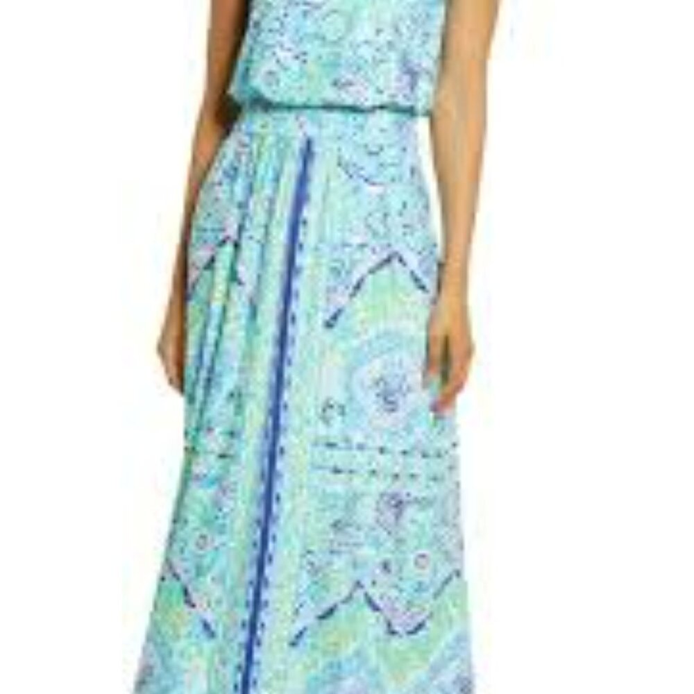 LILLY PULITZER MAXI DRESS, XXS - Picture 3 of 7